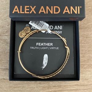 ALEX AND ANI FEATHER BRACELET